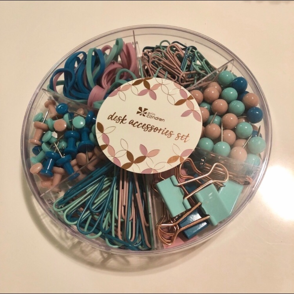 Erin Condren desk accessory set